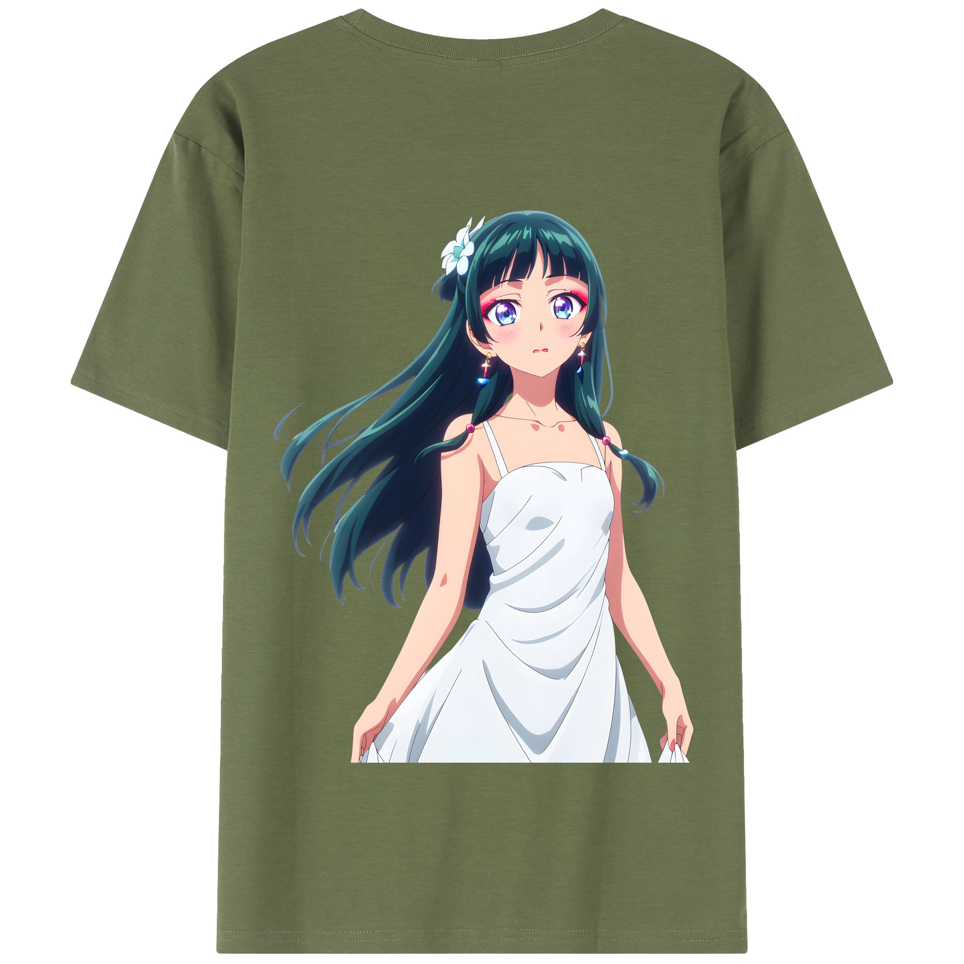 （画像用） 薬屋のひとりごと The Apothecary Diaries 綿100％半袖Tシャツ（背面プリント）